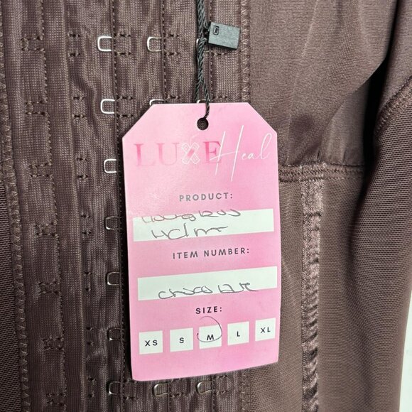 LUXEHEAL Hourglass-High Compression Mid Thigh w/Bra Stage 2/3 FAJA NWT M Post-Op - Picture 12 of 12